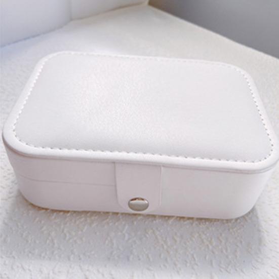 Коробка для хранения ювелирных изделий, держатель для сережек, ожерелий, большая вместимость, несколько отделений, легкий портативный органайзер для ювелирных изделий