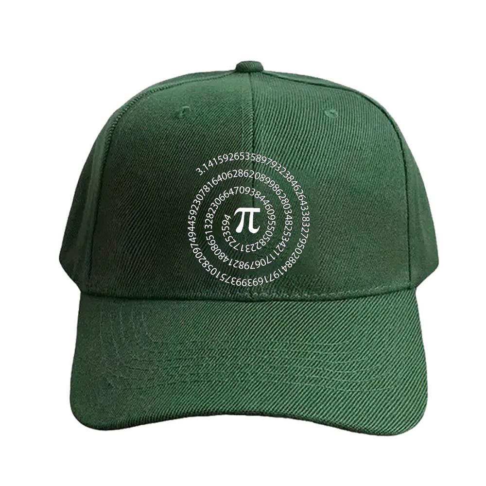 funny pi day Summer Woman Man Adult Peaked Hat Fashion Casual Adjustable Printed Baseball Caps Funny Dad Trucker Cap