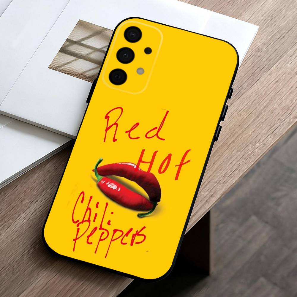 U-Незабываемые Red Hot Chili P-Перцы Группа Чехол для Телефона Для Samsung Galaxy A73,A72,A71,A70,A53,A52,A51,Другие Мягкий Черный Чехол