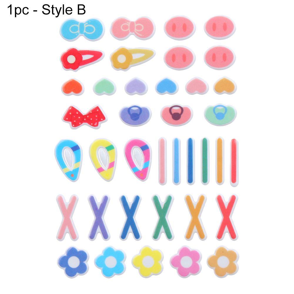 Kids Gift Cartoon Gifts 3D Scrapbooking Decoration Cute Bubble Stickers Card issuance doll Sticker