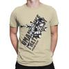 Umamusume Pretty Derby Kitasan Black Хлопковая футболка для мужчин Летние смешные футболки с круглым вырезом Модная крутая футболка Оверсайз топы