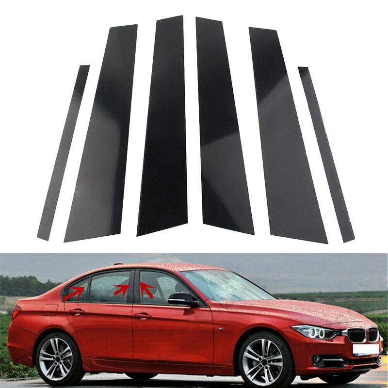Наклейки-декоративные накладки на стойки дверей и окон автомобиля для BMW 3 серии G20/G21 2019 2020 2021 2022 2023 Аксессуары