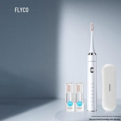 Умная звуковая электрическая зубная щетка Flyco FT7205, штекер CN (адаптер в комплекте)