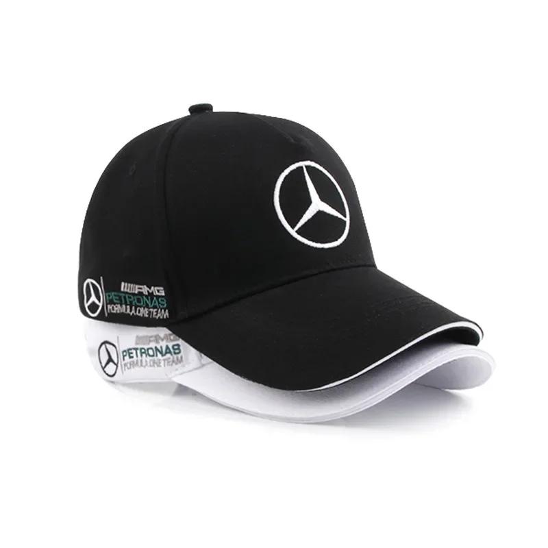 DHP3 Hot 2025 Car Baseball Cap Spring And Autumn Outdoor Adjustable Casual Hats Sunscreen Hat For Mercedes Benz W212 W213 W205 W177 W