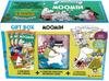 Panini muminki gift box pudełko 5 saszetek = 40 kart +2 kryształowe figurki