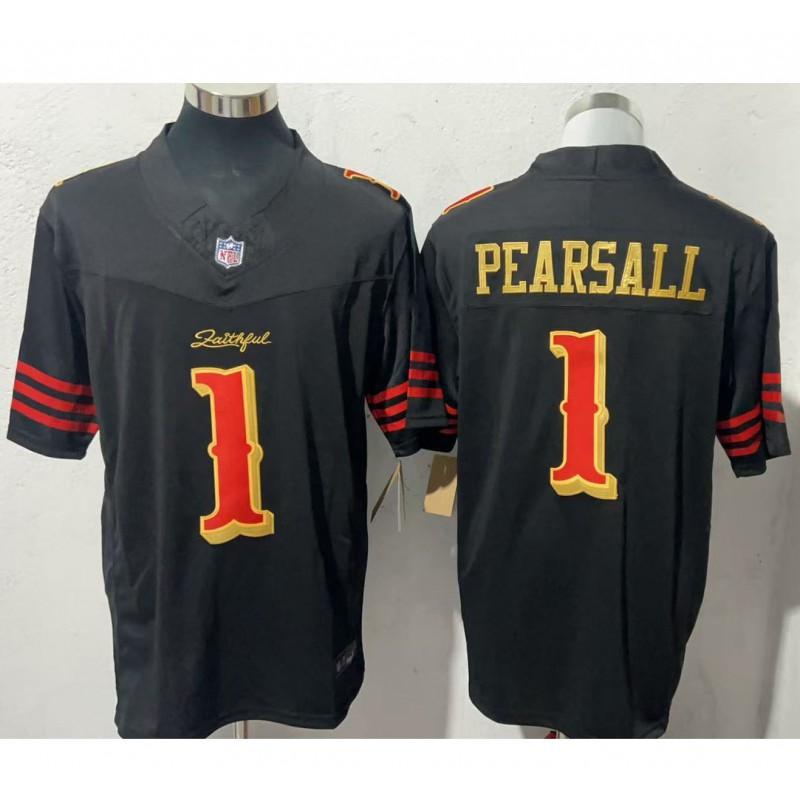 San Francisco 49ers Embroidered Football Jersey Team Apparel Men Sports Fan Wear