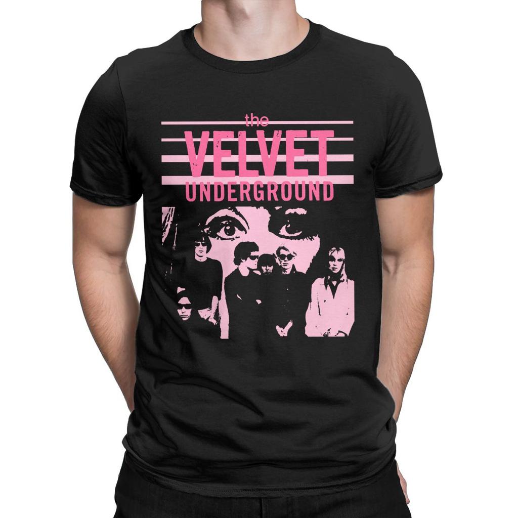 The Velvet Underground T Shirt Men Cotton Funny T-Shirts Crewneck Tees Short Sleeve Clothes Gift Idea