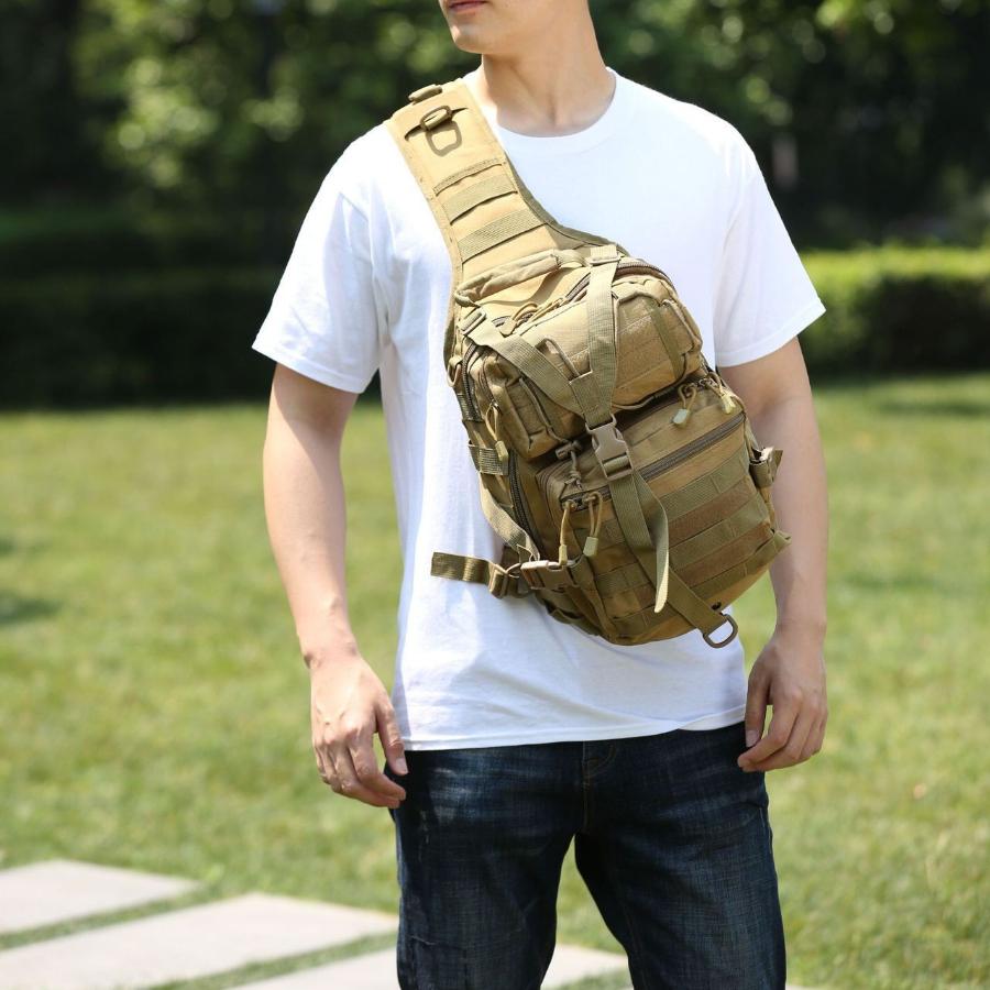 Saddle Bag Waterproof Oxford Cloth Camouflage Photography Crossbody Bag Outdoor Single Shoulder Tactical Oversized Chest Bag