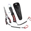 Stainless Steel Fishing Pliers Tool Non-Slip Grip Line Cutter Fish Hook Remover Tool  Fishing Gear