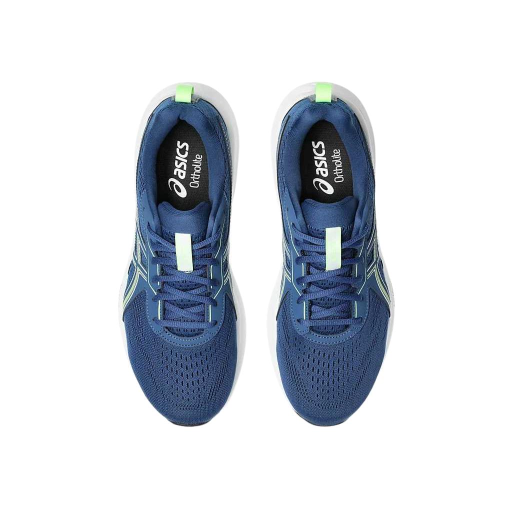 Asics Мужские кроссовки Gel Contend 9 Сумеречно-синий Сияющий зеленый 1011B881-407