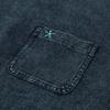 PENFIELD [P X Nickgear] Синяя выстиранная короткорукавная футболка_Fr1Kt20U
