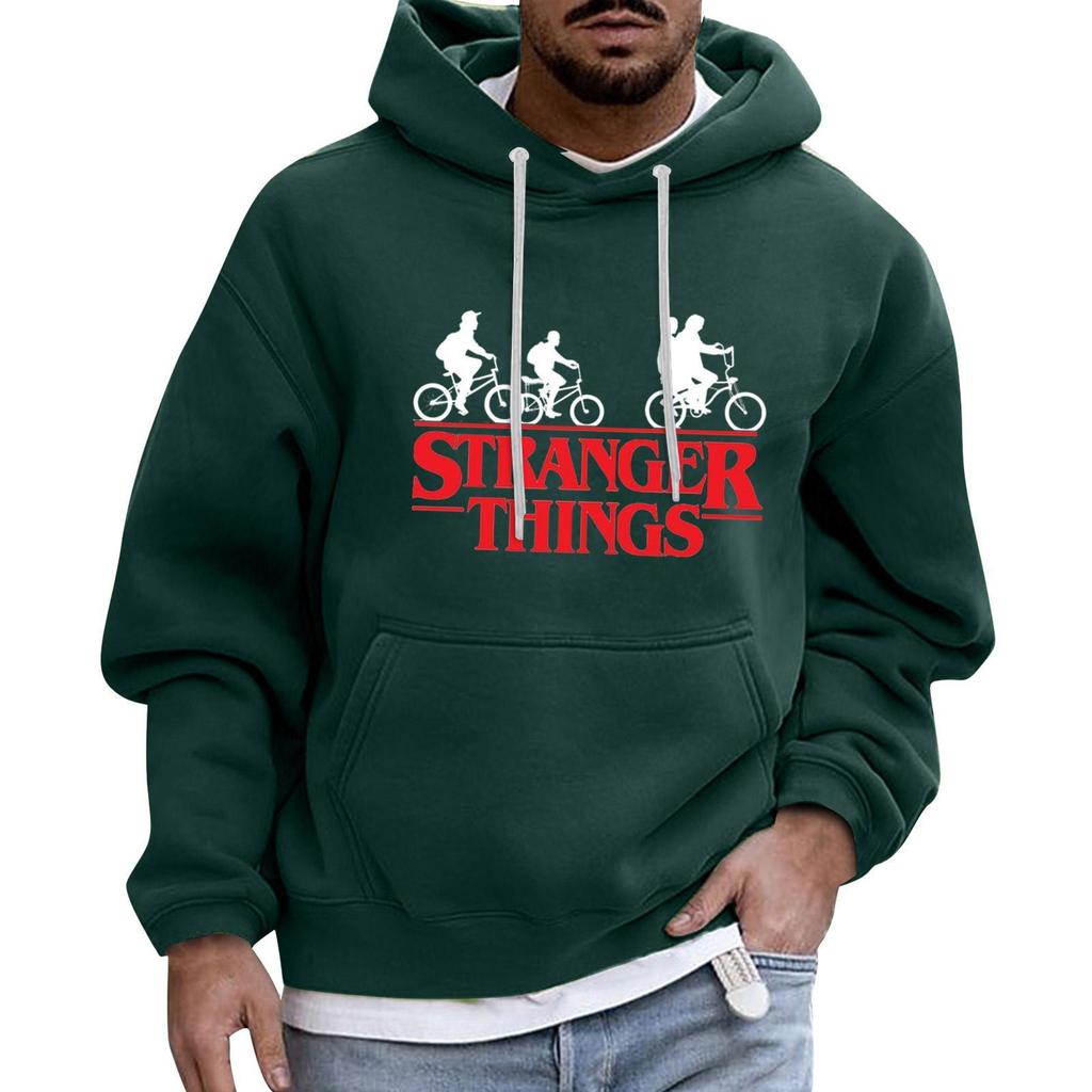 Мужской Спортивный Повседневный С Длинными Рукавами С Карманом Капюшон Толстовка