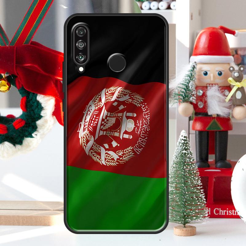 Флаг Афганистана Для Huawei Nova 12i 11i 8i 12s Y73 Y72 Y61 Y91 Y90 Y70 Y60 9 10 SE P60 Pro P30 P40 Lite Чехол
