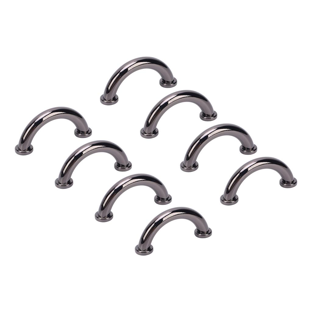 8 комплектов пряжек с U-образным креплением 25x11x5 мм, пряжки для арочного моста, 5,5 мм, крестообразные железные винты для кошелька Ne