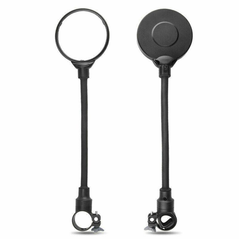 2PCS Bike Mirror Bike Handlebar Rearview Mirror Rotatable Rear View Convex Mirror Universal