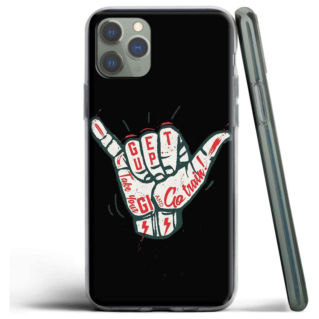 Силиконовый чехол для дзюдо джиу-джитсу BJJ для Apple iPhone 12 Mini 11 Pro SE XS X XR Max 8 7 6S 6 Plus 5S