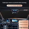 Автомобильный солнцезащитный козырек BYD: Han, Song, Qin, Song Plus DMI, Yuan UP, Dolphin, Seal - Зонт на лобовое стекло для теплоизоляции и защиты от солнца.