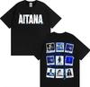 Singer Aitana 100cotton Unisexs shirt oversized Cuarto Azul Album graphics 2026 New summer Womens Y2k Hip Hop Streetwear Tshirt