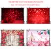 Valentine's Day Photo Photography Props Background Cloth Vinyl Backdrop Party Decor