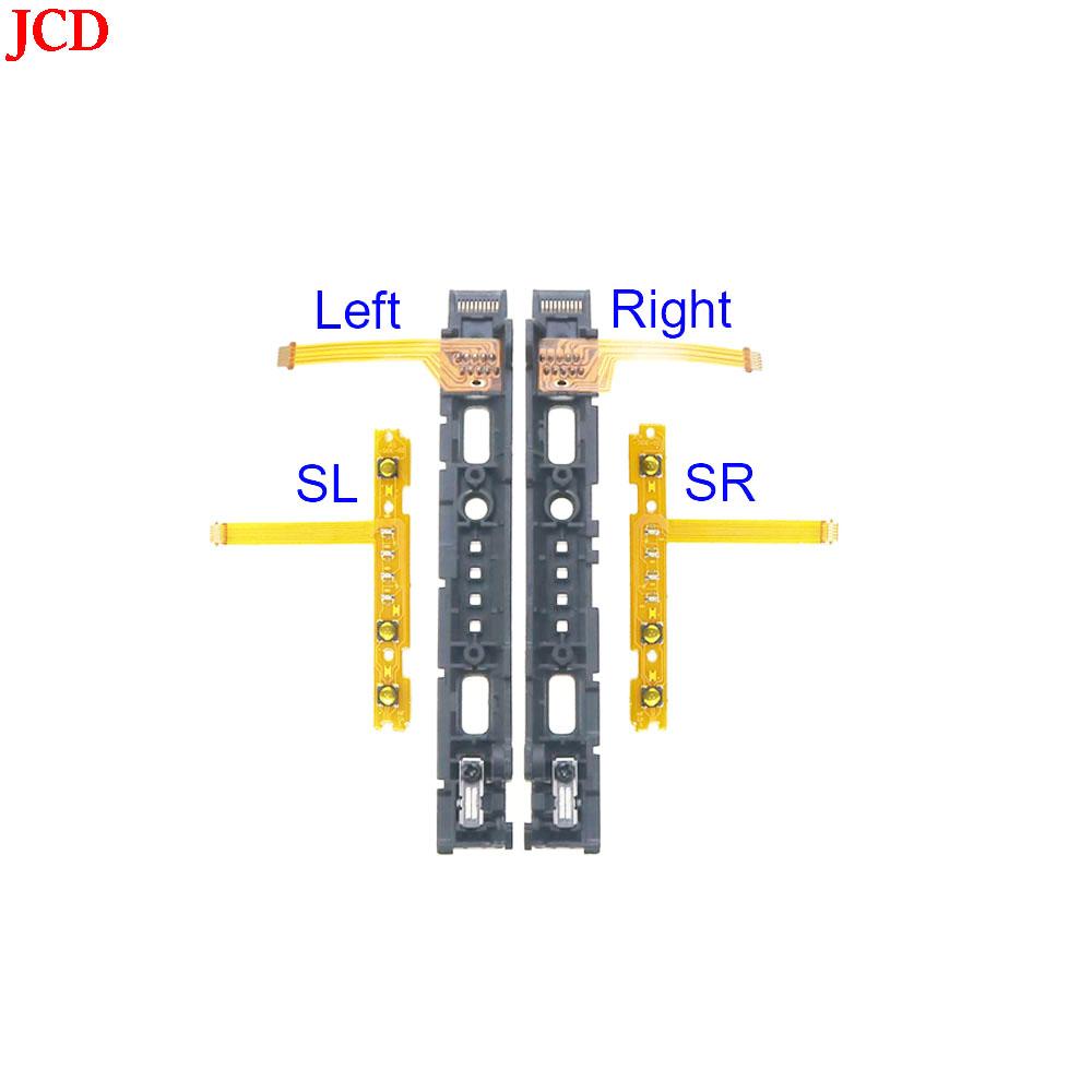 JCD 1pcs Replacement For Switch JoyCon ZR ZL L SL SR Button Key Ribbon Flex Cable For NS Repair Cable