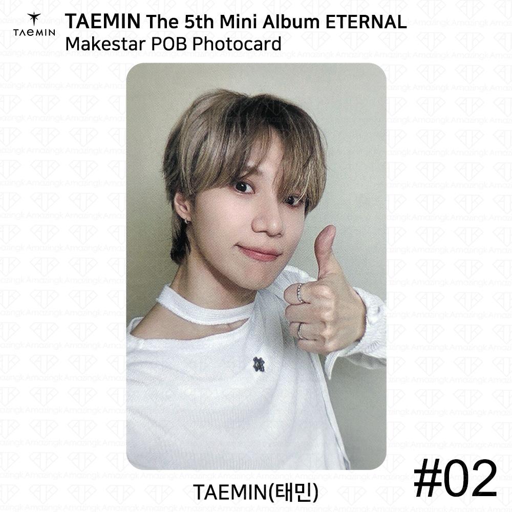 SHINee Taemin 5-й мини-альбом ETERNAL POB Фотокарточка SW KT4 Makestar Whosfan