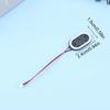 2Pcs 24*15Mm Micro Plastic Internal Magnetic Loudspeaker 1W 8Ohm Mini Horn