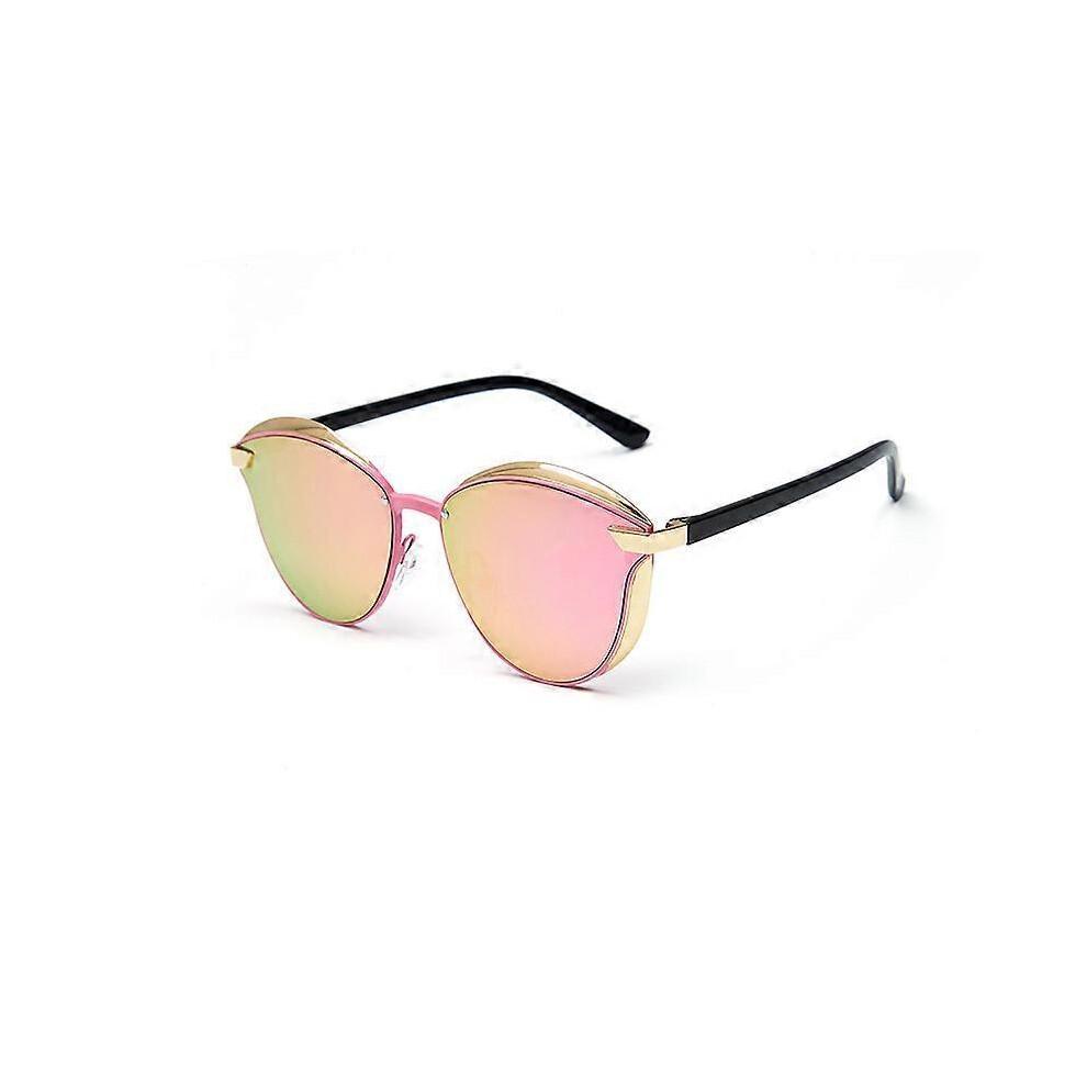 (Gold Frame Gray) New Fashion Polarized Sunglasses Women Trendy UV400 Protection