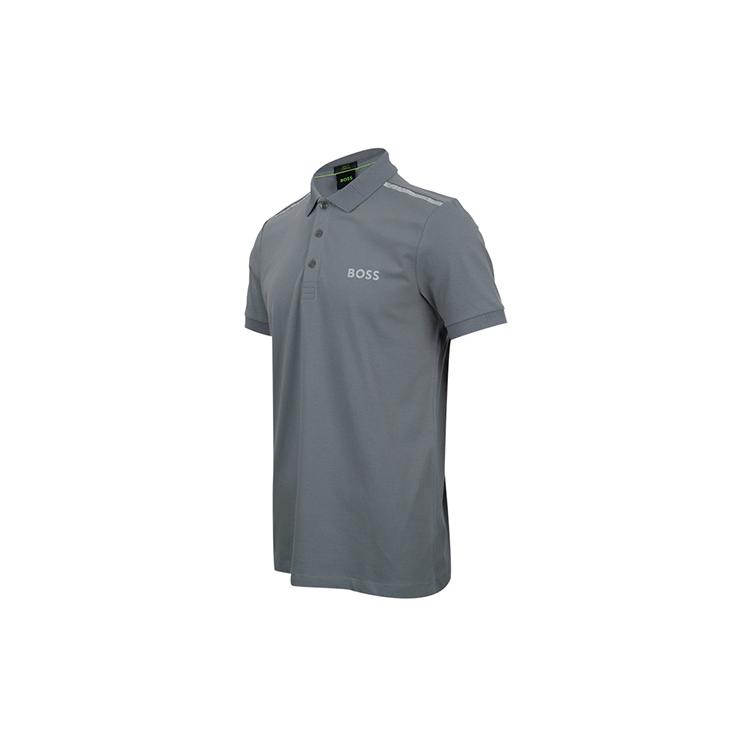 HUGO BOSS Polo Shirt Men's Gray 50505889-036