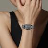 Casio 50м Водозащита Кварцевый Механизм Ремешок из Натуральной Кожи Часы Женские Серый Циферблат SHE-4555BL-8AUPRC
