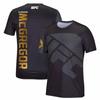Конор Макгрегор Золотая Майка Фанаты На Улице UFC MMA Бокс Выход Дышащие Футболки Мужские GYM Спортивные Короткий Рукав Футболки Топы