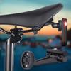 Bicycle Saddle Rail Rear Light Bracket Seatpost Mount Bicycle Taillight Saddle Rail Mount for Garmin Varia Radar/Action Camera