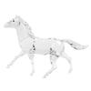 Excellent Goods Stallion Horse Zodiac Figurine Interior Clear Crystal Women Used