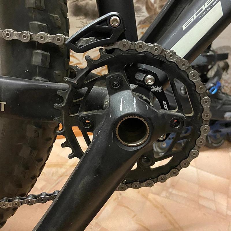 Направляющая цепи велосипеда Система 1X Bb08S Iscg05S Post Mount Односкоростная защита цепи Широкая узкая направляющая звезды Для 30-40T/30-38T