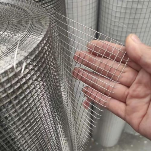 GrnArt Stainless Steel Residential Construction Mesh, Industrial Mesh, Stainless Steel Plain Mesh, Rodent-Proof Mesh, Garden Mesh, Cabinet Mesh, Door