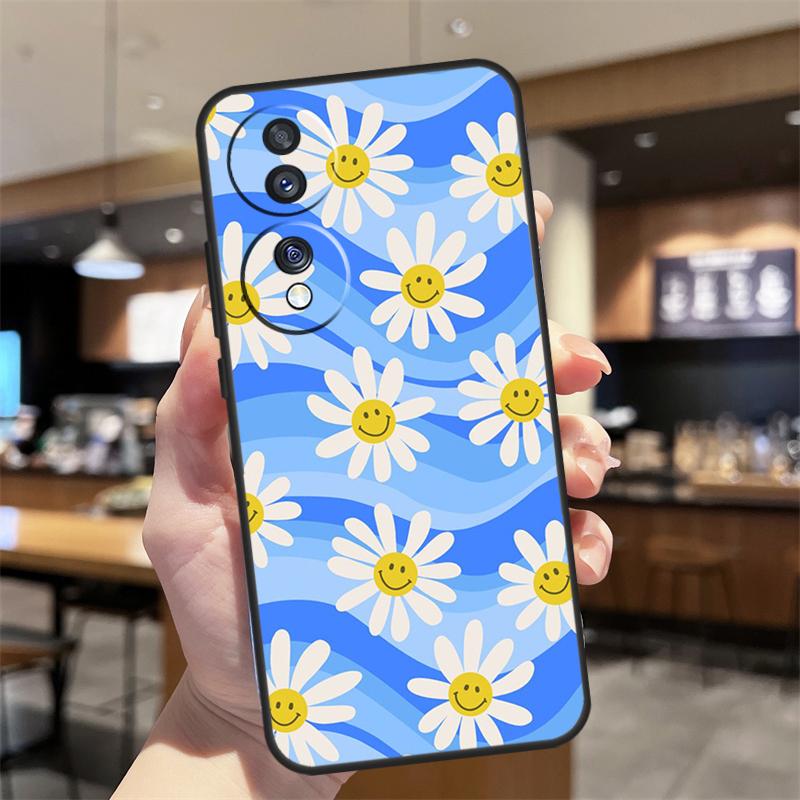 retro Groovy hippie boho rainbow Case For Honor Magic 8 6 7 Pro Honor 400 200 70 90 Lite X8b X8c X9a X9b X9c X9d Win RT Cover