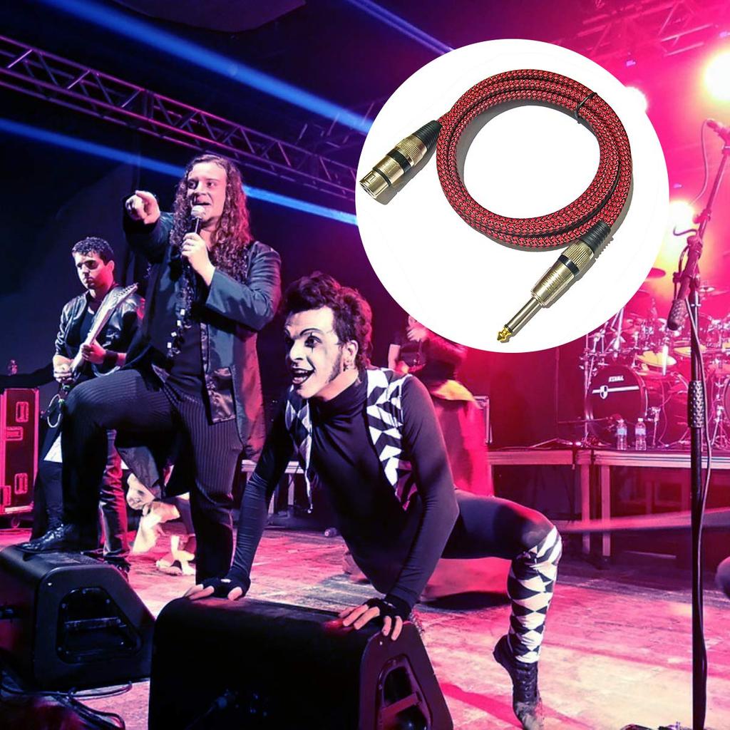 UGOMI Microphone Cable XLR-TS 2m Nylon UG-2M