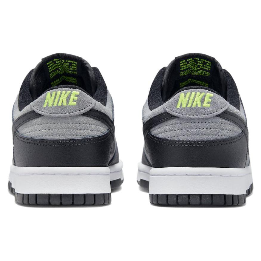 Nike Dunk Low Черные Серые Зеленые Мужские Кроссовки FQ2205-001