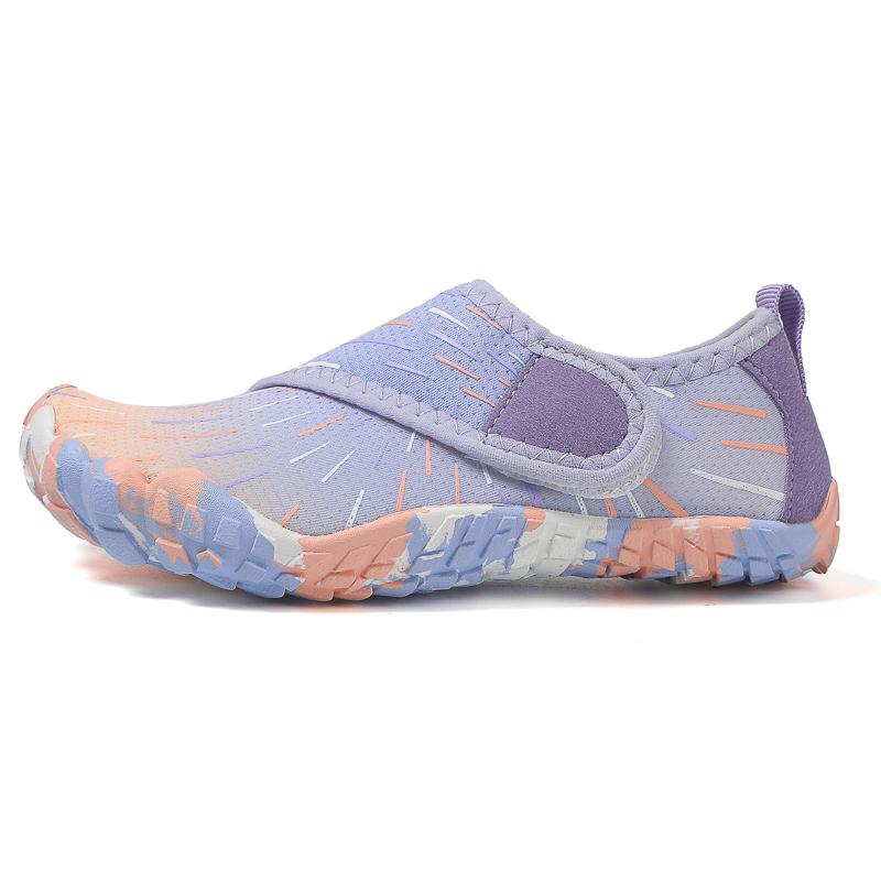 Детская водная обувь Детская аква-обувь Дренажные пляжные спортивные сандалии Быстросохнущие плавание босиком Кроссовки для катания на лодках, дайвинга и серфинга