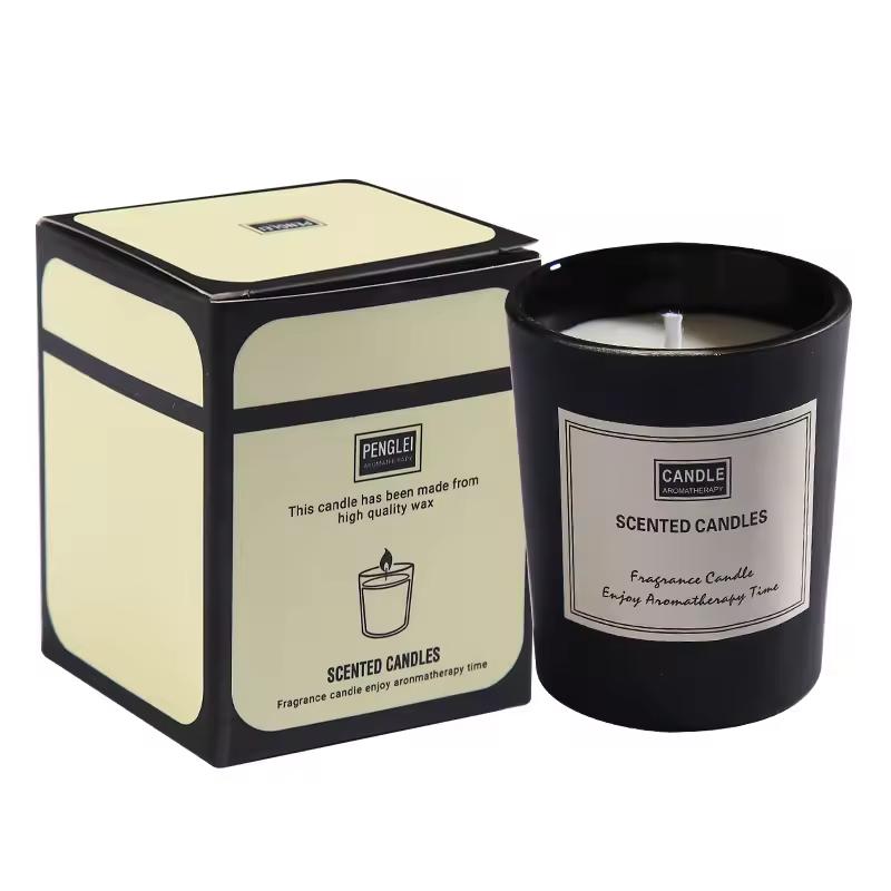 Unique Cute Scented Candles Large Handmade Cream Dessert Glass Jar Candle Aroma Gifts for Home Decor