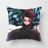 45 * 45 см Аниме Клинок, рассекающий демонов Kimetsu No Yaiba Печатная наволочка Детская спальня Гостиная Домашний декор Наволочки Наволочка