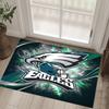 Дизайн Philadelphia Eagles Кристальный Велюровый Ковер Уютный Не?Нескользящий ковер с принтом для спальни, гостиной, прихожей