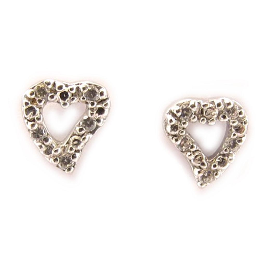 Les Trésors De Lily [C4576] - Серебряные серьги «Love Desire», белые