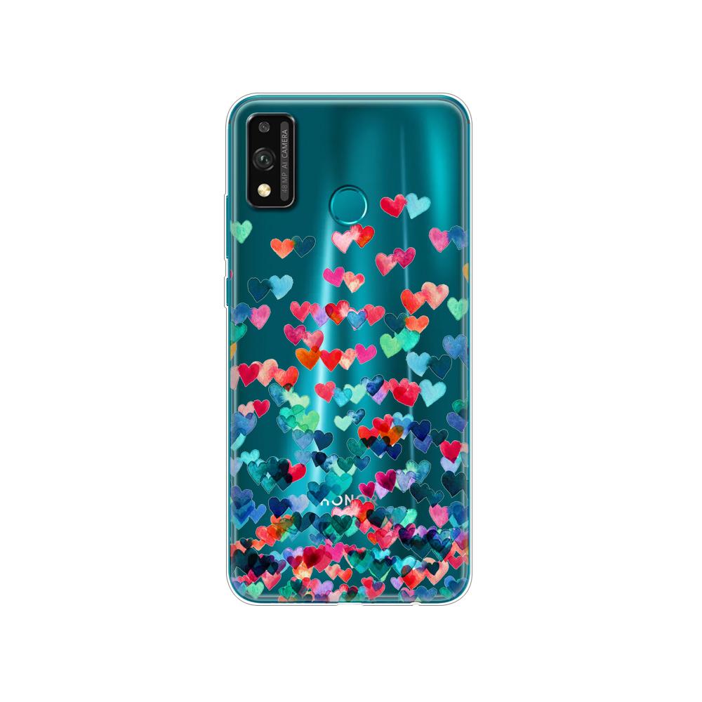 Силиконовый чехол для Honor 9x lite, чехол для телефона huawei Honor 9X lite, мягкий чехол 6,5 дюйма, чехол, чехол, чехол etui, бампер