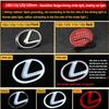 JEQS5 For Lexus grille illuminated emblem LED Lights High Brightness Glowing Light Waterproof Car Front Emblem Rear Modified Badge