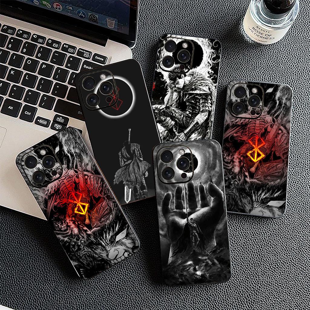 Чехол для Xiaomi Poco C75 C65 C85 X7 X6 M8 F7 F8 Ultra F6 Pro MI PocoF7 Корпус Силиконовый Чехол для Телефона Постер Берсерк Гатс