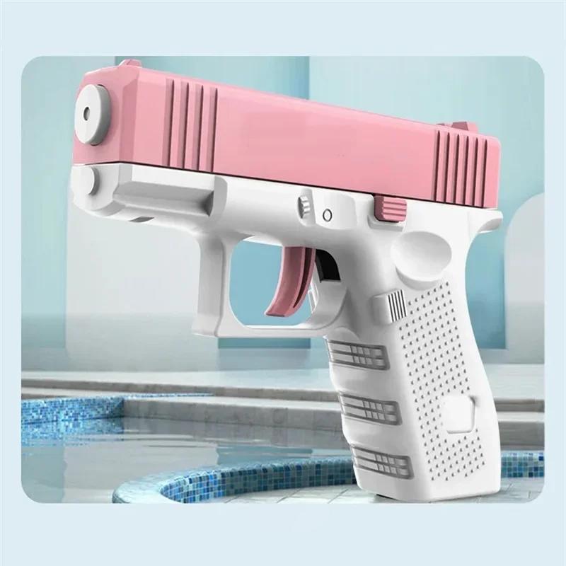 Water Gun Manual Chambering Water Splashing Water Spraying Gunner Dynamic And Continuous Firing Summer Water Gun