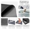 Floral Bathroom Carpet Irregularly Carpet Absorbent Floor Mat Household Wear-resistant Fast Absorbent Bathroom Floor Mat