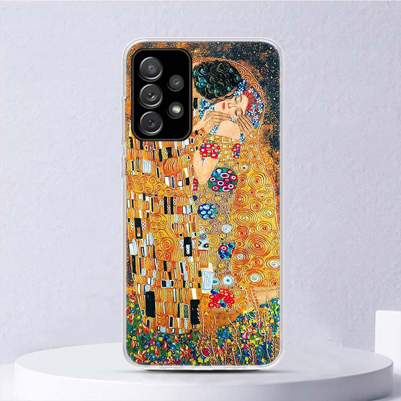 Мягкий чехол Kiss by Gustav Klimt для Samsung Galaxy A52 A53 A32 A22 A12 5G, чехол для телефона A33 A23 A13 A72 A73 A02S A03S A42 Coq