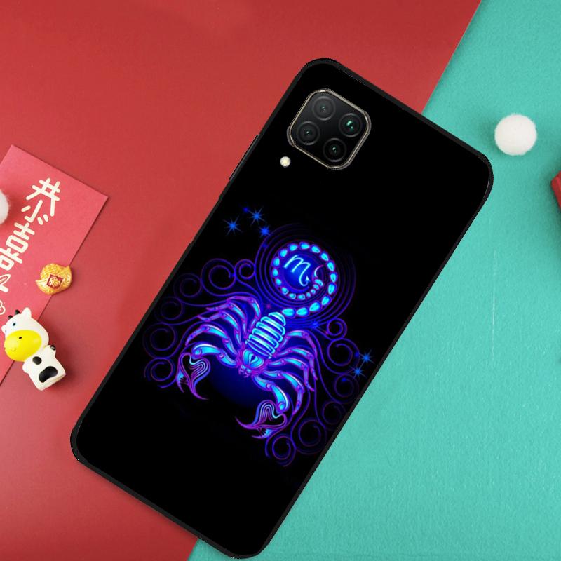 Неоновые Знаки Зодиака Для Huawei Nova Y73 Y70 Y72 Y60 Y90 Y61 Y91 8i 7i 11i 12i 12s 9 10 SE P20 P30 P40 Lite Чехол