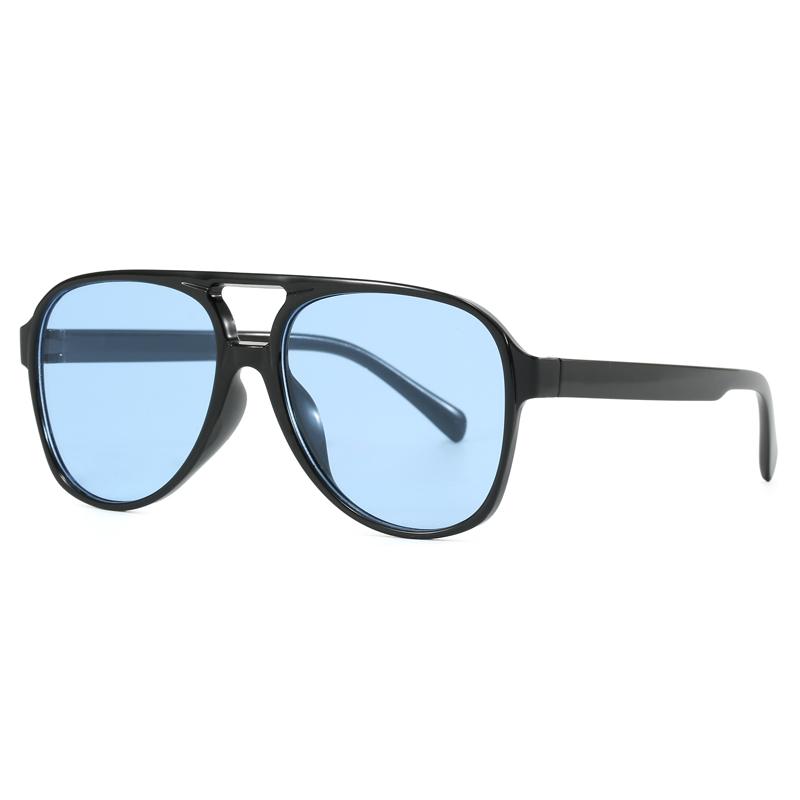 Модные женские солнцезащитные очки с большой квадратной оправой, цветные градиентные линзы, защита UV400, повседневные очки для улицы